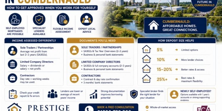 Self-Employed Mortgage in Cumbernauld: How to Get Approved When You Work for Yourself
