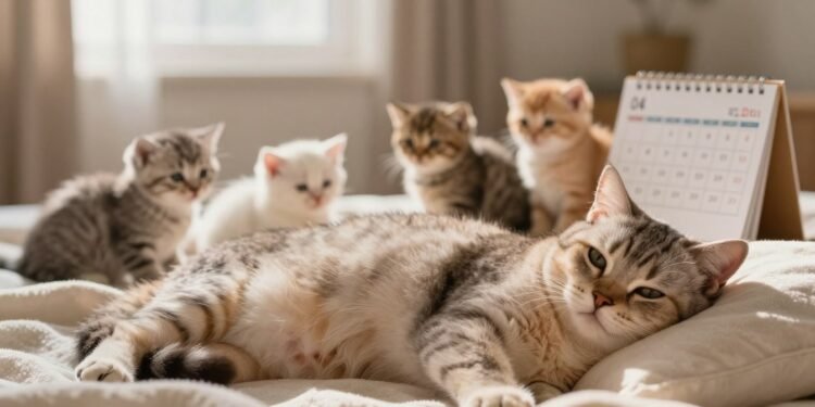 how long is a cat pregnant