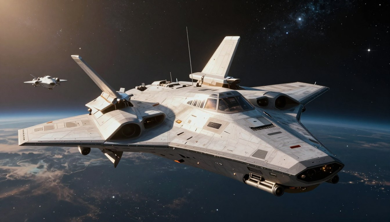 space force orbital warship carrier