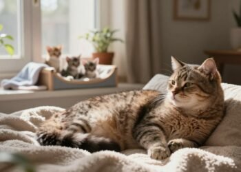 how long is a cat pregnant