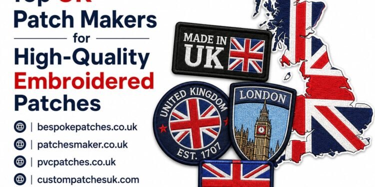 Top 5 UK Patch Makers for High-Quality Embroidered Patches
