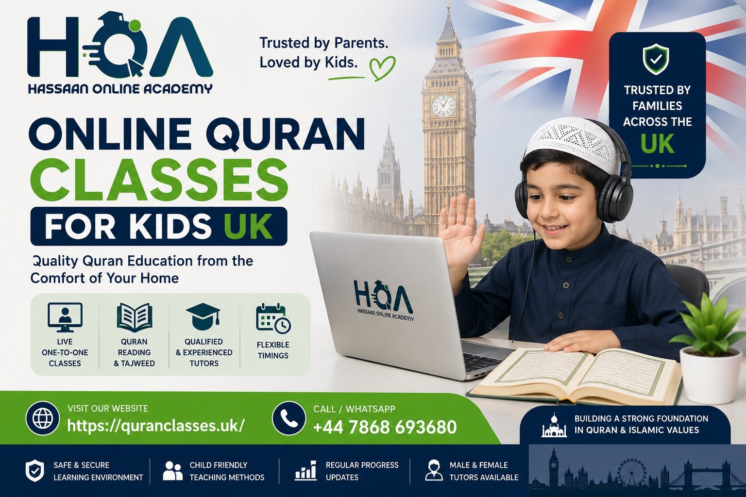 Online Quran Classes for Kids in UK: Proven Ways to Keep Children Motivated While Learning from Home