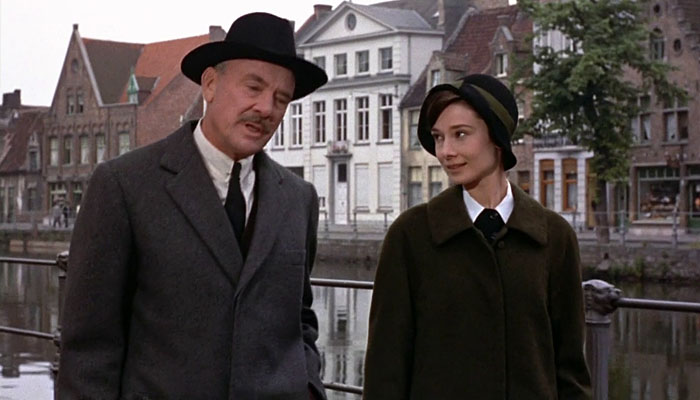 audrey hepburn bruges