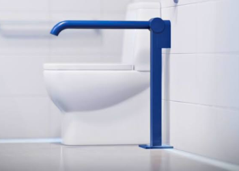 right bathroom support