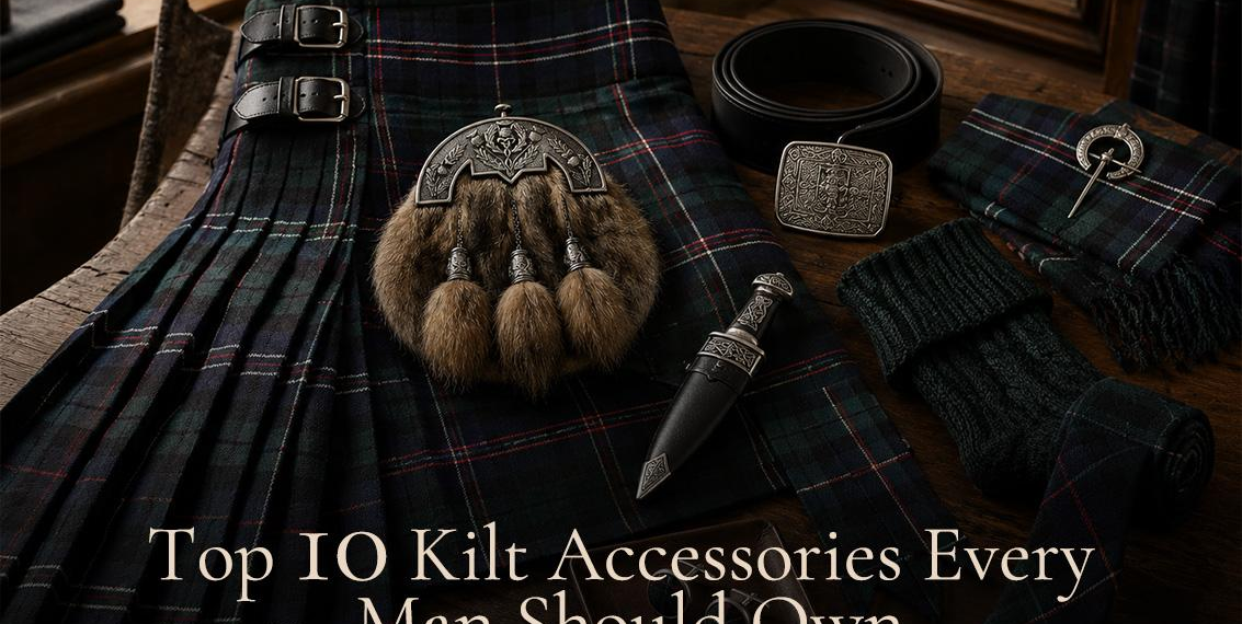 Top 10 Kilt Accessories Every Man Should Own