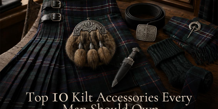 Top 10 Kilt Accessories Every Man Should Own